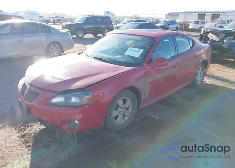 2007 Pontiac Grand Prix z USA, uszkodzony, nr VIN 2G2WP552071155227